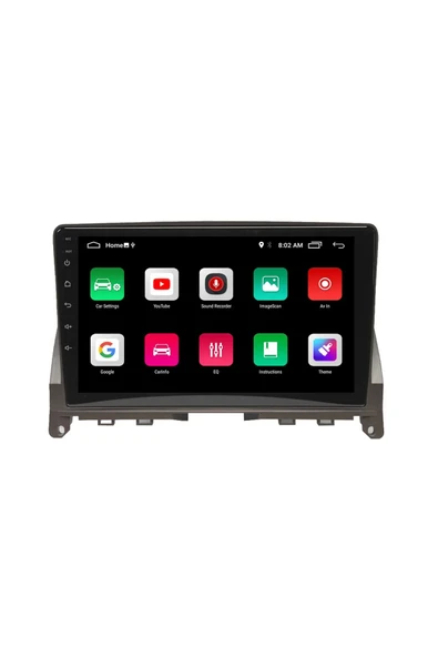EXVOL MERCEDES BENZ C CLASS ANDROİD MULTİMEDYA CARPLAY 9 İNC HD IPS EKRAN 4GB/64GB KAMERA HEDİYELİ - 7