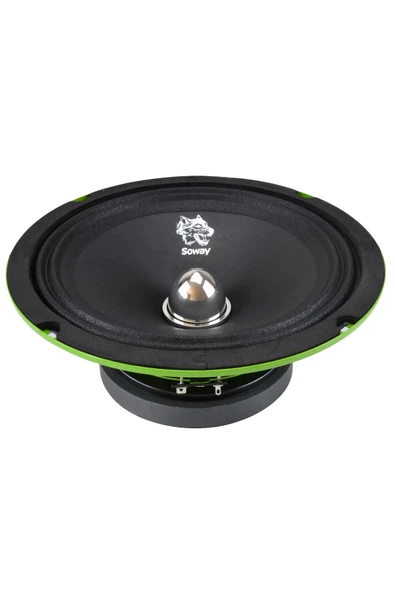 EXVOL SOWAY SM-805A 20CM MİDRANGE KURŞUN GÖBEK 300W 60RMS HOPARLÖR (2ADET) - 4
