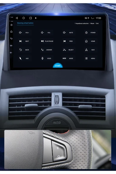 EXVOL Renault Megane 3 Android Multimedya Carplay 9 Inc Hd Ips Ekran 4gb/64gb Kamera Hediyeli - Resim 6