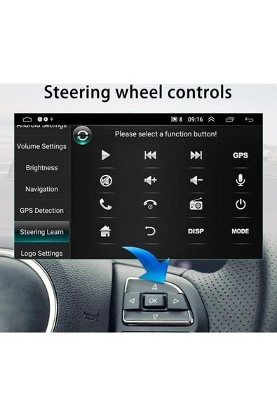 EXVOL VOLKSWAGEN CRAFTER ANDROİD MULTİMEDYA CARPLAYLİ 10 İNC HD IPS EKRAN 4GB/64GB KAMERA HEDİYELİ - Resim 5