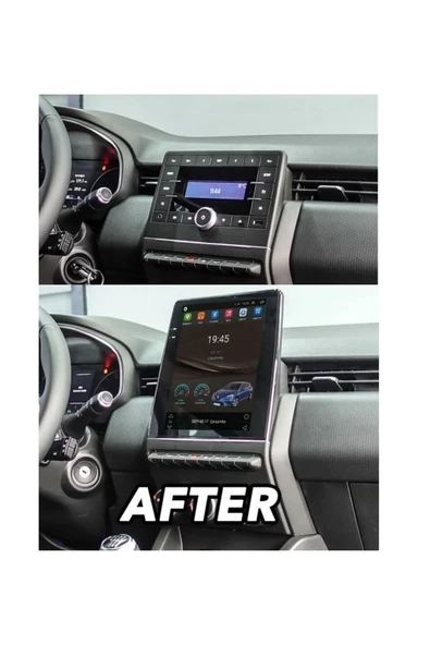 EXVOL Renault Clio 5 Tesla Ekran Android Multimedya Carplay Ips Ekran 4gb Ram 64 Hafıza Kamera Hediyeli - 5