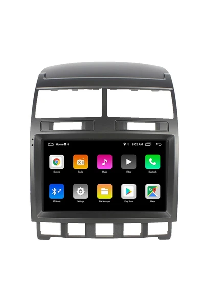 EXVOL Volkswagen Touareg Multimedya Carplay 9 Inc Hd Ips Ekran 2gb/32gb Android 12 Sürüm Kamera Hediyeli - Resim 4