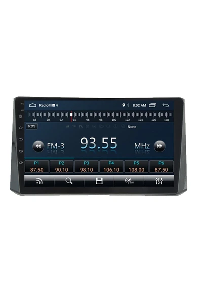 EXVOL TOYOTA YENİ COROLLA ANDROİD MULTİMEDYA 10 İNC HD IPS EKRAN 4GB RAM /64GB KAMERA HEDİYELİ - 7