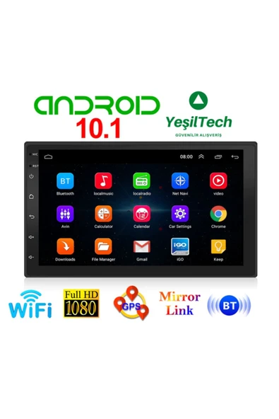 EXVOL Fiat Doblo Android Multimedya +kamera  7 Inc Double Oto Teyp Çerçeveli 2010 2015 - Resim 5