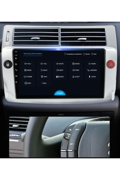 EXVOL CİTROEN C4 ANDROİD MULTİMEDYA CARPLAY 9 İNC HD IPS EKRAN 4GB RAM /64GB KAMERA HEDİYELİ - Resim 7