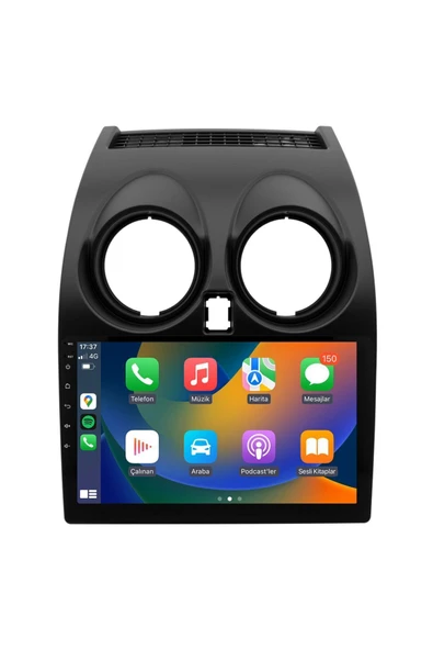 EXVOL Nissan Qashqai 2006-2014 Android Multimedya Carplay 9 Inc Hd Ips Ekran 2/32gb Kamera Hediyeli ürün görseli