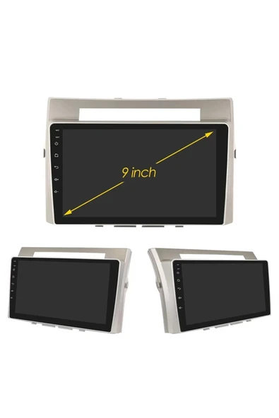 EXVOL TOYOTA VERSO 2004-2009 ANDROİD MULTİMEDYA 2GB/32GB CARPLAY 9 İNC HD IPS EKRAN - Resim 5