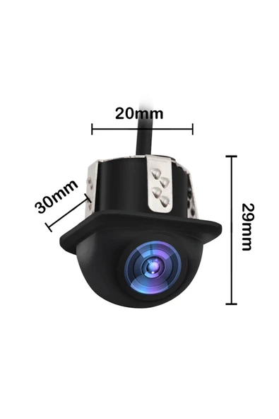 EXVOL ARAÇ +AHD GERİ GÖRÜŞ PARK KEMARASI 720P 25FPS KELEBEKLİ ARAÇ KAMERASI - 4
