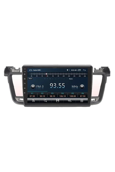 EXVOL Peugeot 508 2011-2018 Android Multimedya Carplay 9 Inc Hd Ips Ekran 2gb Ram /32gb Kamera Hediyeli - 6