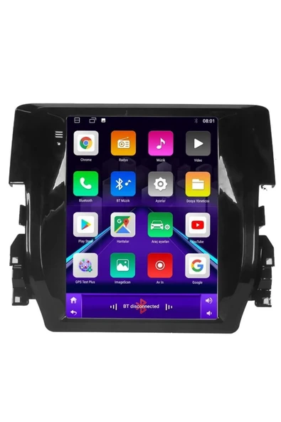 EXVOL HONDA CİVİC FC 5 ANDROİD TESLA MULTİMEDYA 2GB/32GB HD IPS EKRAN KAMERA HEDİYELİ - 8
