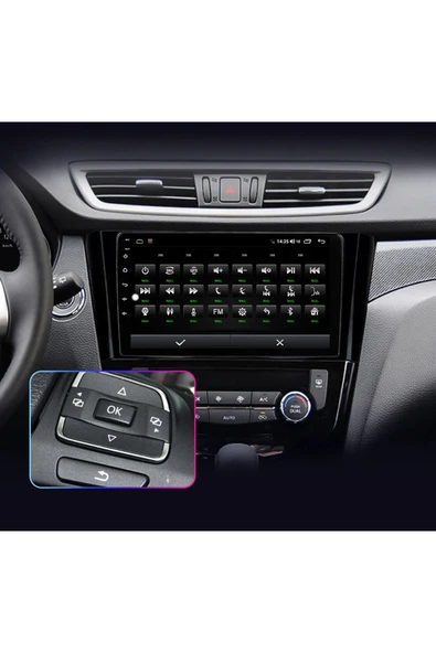 EXVOL NİSSAN QASHQAİ X-TRAİL ANDROİD 4GB/64GB MULTİMEDYA 10.1 İNC HD IPS EKRAN PARK KAMERASI HEDİYELİ - 6
