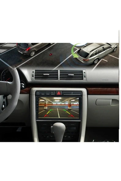 EXVOL Audi A4 Android Multimedya Carplay 9 Inc Hd Ips Ekran 4gb/64gb Kamera Hediyeli - Resim 6