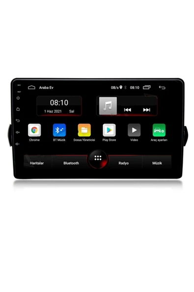 EXVOL Fiat Egea Multimedya Carplay 9 Inc Hd Ips Ekran 2gb/32gb Android 12 Park Kamerası Hediyeli - 2