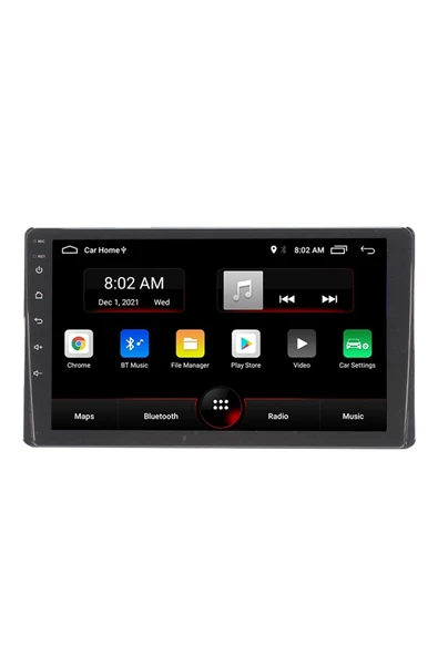 EXVOL Toyota Corolla Auris 2017-2018 Android Multimedya Carplay 9 Inc Hd Ips Ekran 2/32gb Kamera Hediyeli ürün görseli