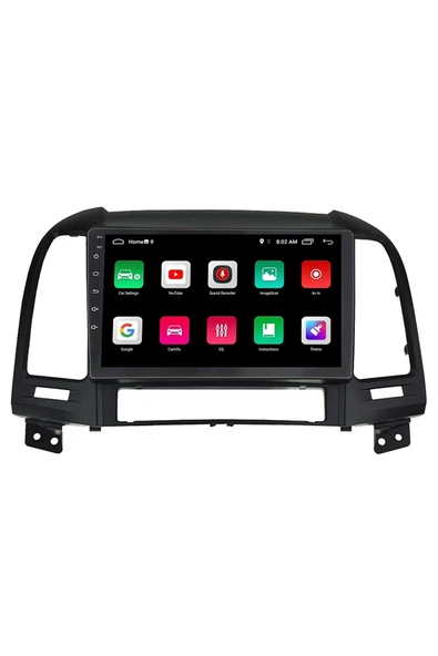 EXVOL Hyundai Santa Fe 2006-2012 Android Multimedya Carplay 9 Inc Hd Ips Ekran 4gb/64gb Kamera Hediyeli - Resim 3