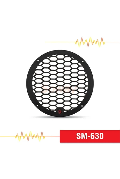 EXVOL SOWAY SM-630 16CM MİDRANGE KURŞUN GÖBEK 300W 150RMS HOPARLÖR KAPAKLI (2ADET) - 4