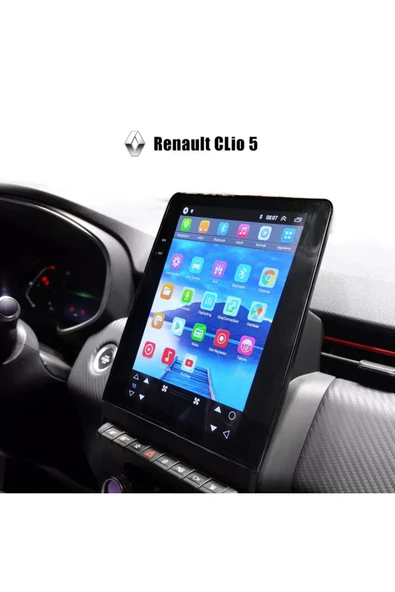 EXVOL Renault Clio 5 Tesla Ekran Android Multimedya Carplay Ips Ekran 2gb Ram 32 Hafıza Kamera Hediyeli - 3