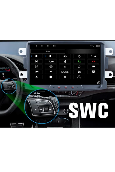 EXVOL RENAULT DACİA DUSTER SYMBOL SANDERO UYUMLU ANDROİD MULTİMEDYA 2/32GB CARPLAYLİ HD IPS EKRAN - 7