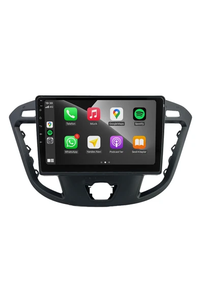 EXVOL Ford Transit Custom 2012-2018 Android Multimedya Carplay 9 Inc Hd Ips Ekran 2/32gb Kamera Hediyeli