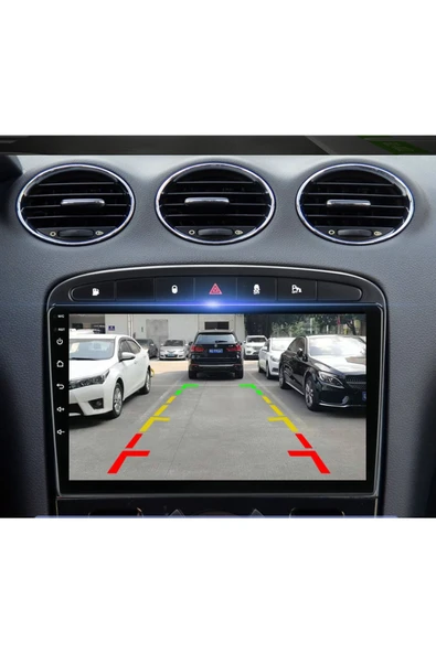 EXVOL Peugeot 308-408 Android Multimedya Carplay 9 Inc Hd Ips Ekran 4gb/64gb Kamera Hediyeli - Resim 6