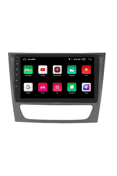 EXVOL MERCEDES BENZ E CLASS ANDROİD MULTİMEDYA CARPLAY 9 İNC HD IPS EKRAN 2/32GB KAMERA HEDİYELİ - 6
