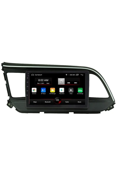 EXVOL Hyundai Elentra 2018-2020 Android Multimedya Carplay 10 Inc Hd Ips Ekran 4gb/64gb ürün görseli