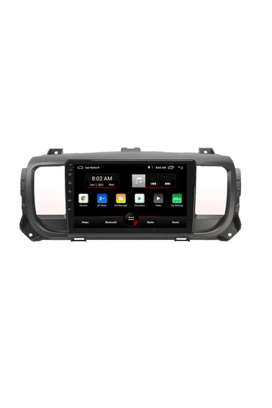 EXVOL PEUGEOT EXPERT ANDROİD MULTİMEDYA CARPLAY 9 İNC HD IPS EKRAN 2GB/32GB KAMERA HEDİYELİ