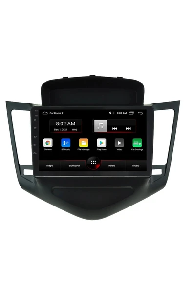 EXVOL Chevrolet Cruze 2008 2012 Android Multimedya Carplay 9 Inc Hd Ips Ekran 2gb/32gb Kamera Hediyeli - Resim 2