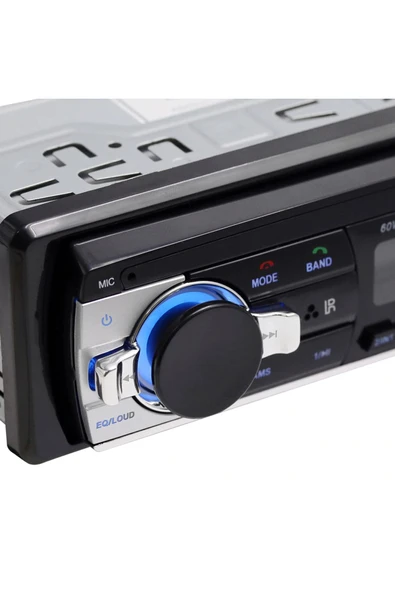 EXVOL Kingwin Araba Oto Teyp Bluetooth Usb 2 Amfi Çıkışlı Ek Sogutmalı Aux Sd 2 Yıl Garantili - 3