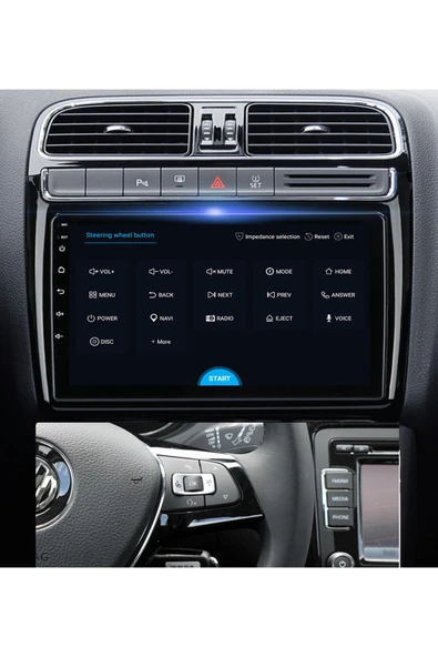 EXVOL VOLKSWAGEN POLO 7 ANDROİD 12 MULTİMEDYA CARPLAY 4GB/64GB 9 İNC HD IPS EKRAN PARK KAMERASI HEDİYELİ - Resim 5