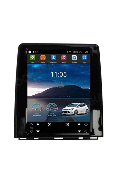 EXVOL Renault Clio 5 Tesla Ekran Android Multimedya Carplay Ips Ekran 2gb Ram 32 Hafıza Kamera Hediyeli - 4
