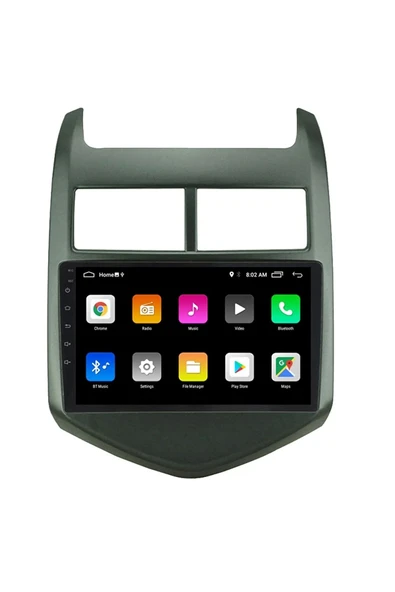 EXVOL Chevrolet Aveo 2011 2013 Android Multimedya Carplay 9 Inc Hd Ips Ekran 2gb/32gb Kamera Hediyeli - 2