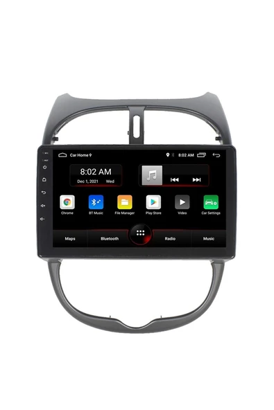 EXVOL Peugeot 206 Android Multimedya Carplay 9 Inc Hd Ips Ekran 2/32gb Kamera Hediyeli - 2