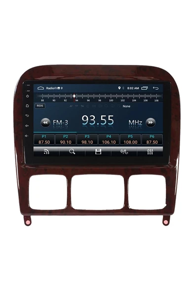 EXVOL Mercedes S Class W220 Android Multimedya Carplay 9 Inc Hd Ips Ekran 4gb/64gb Kamera Hediyeli ürün görseli