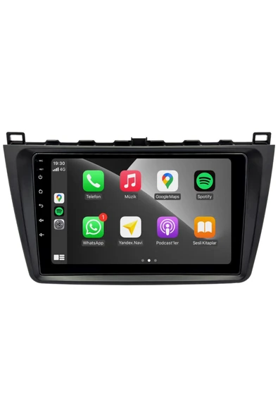 EXVOL Mazda 3 2010 2014 Android Multimedya Carplay 9 Inc Hd Ips Ekran 2gb Ram /32gb Kamera Hediyeli