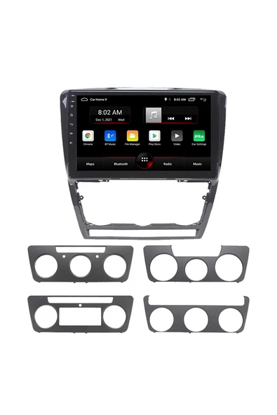 EXVOL SKODA OCTAVİA ANDROİD MULTİMEDYA 2008-2012 CARPLAY 4GB-64GB 10 İNC HD IPS KAMERA HEDİYELİ - Resim 7