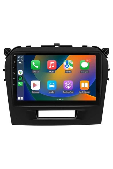 EXVOL Suziki Vitara 2014 2019 Android Multimedya Carplay 9 Inc Hd Ips Ekran 2/32gb Kamera Hediyeli ürün görseli