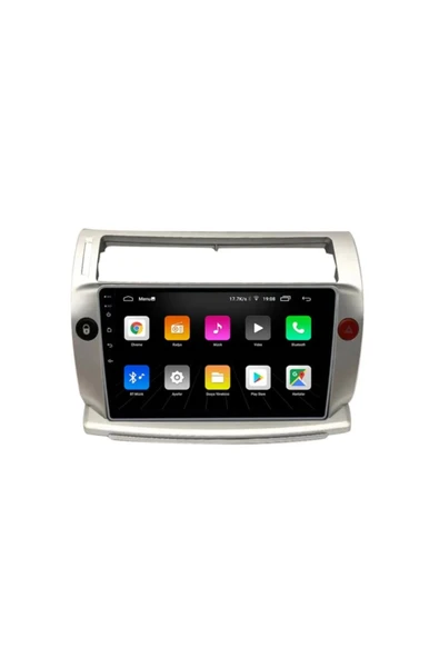 EXVOL CİTROEN C4 ANDROİD MULTİMEDYA CARPLAY 9 İNC HD IPS EKRAN 4GB RAM /64GB KAMERA HEDİYELİ - Resim 3