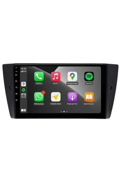 EXVOL Bmw 3 Serisi E90 E91 E92 E93 Multimedya Carplay 9 Inc Hd Ips Ekran 2/32gb Kamera Hediyeli