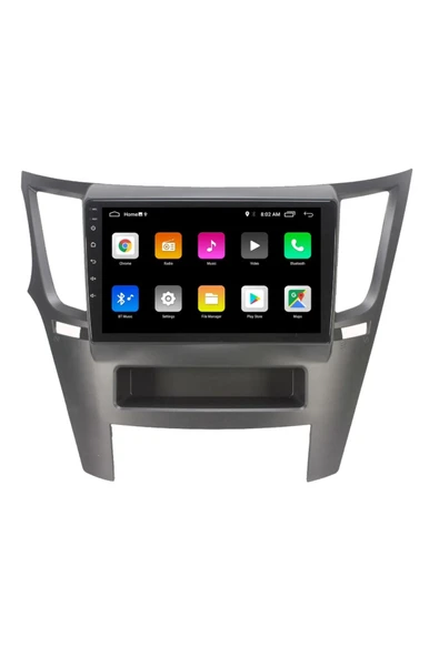 EXVOL SUBARU OUTBACK 3 LEGACY ANDROİD MULTİMEDYA CARPLAYLİ 9 İNC HD IPS EKRAN 2GB/32GB KAMERA HEDİYELİ - Resim 3