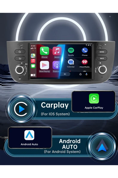 EXVOL Fiat Punto Android Multimedya 2gb/32gb Carplayli Hd 2.5d Ips Ekran Kamera Hediyeli - Resim 7