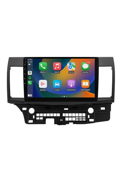 EXVOL MİTSUBİSHİ LANCER 2008-2015 ANDROİD MULTİMEDYA CARPLAYLİ 10 İNC HD IPS EKRAN 2GB/32GB KAMERA HEDİYE