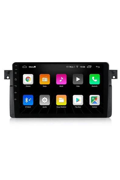 EXVOL BMW E46 MULTİMEDYA CARPLAY 9 İNC HD IPS EKRAN 4GB/64GB ANDROİD 12 PARK KAMERASI HEDİYELİ - 3