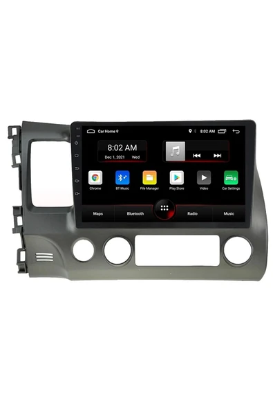 EXVOL Honda Civic Fd6 Android Multimedya 10 Inc Hd Ips Ekran 2gb/32gb Carplayli Kamera Hediyeli - 2