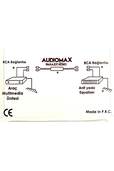 EXVOL AUDİOMAX MX-16 OTO AMFİ PARAZİT KESİCİ PARAZİT ÖNLEYİCİ - 3