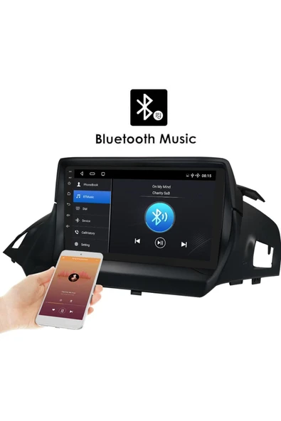 EXVOL Ford Kuga C Max Android Multimedya Carplay 9 Inc Hd Ips Ekran 2/32gb Kamera Hediyeli - 5
