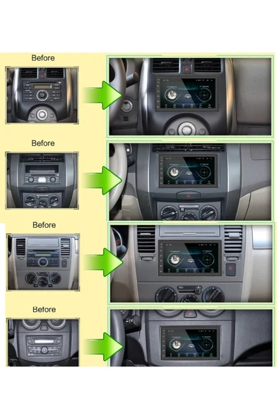 EXVOL Exw-x100 Android Multimedya 2gb Ram 32gb Hafıza 7 Inc Hd Ips Ekra Double Teyp - Resim 7