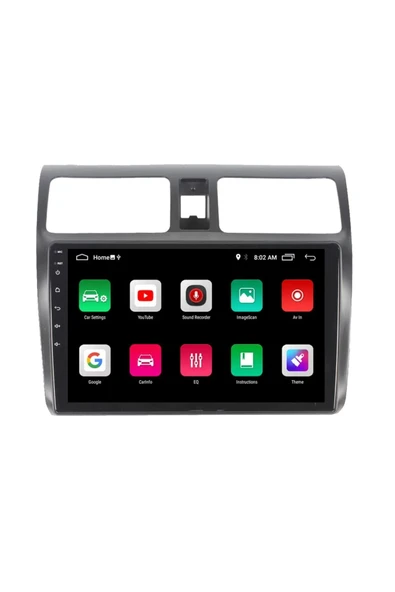 EXVOL SUZUKİ SWİFT 2006-2010 ANDROİD MULTİMEDYA CARPLAYLİ 9 İNC HD IPS EKRAN 4GB/64GB KAMERA HEDİYELİ - Resim 8