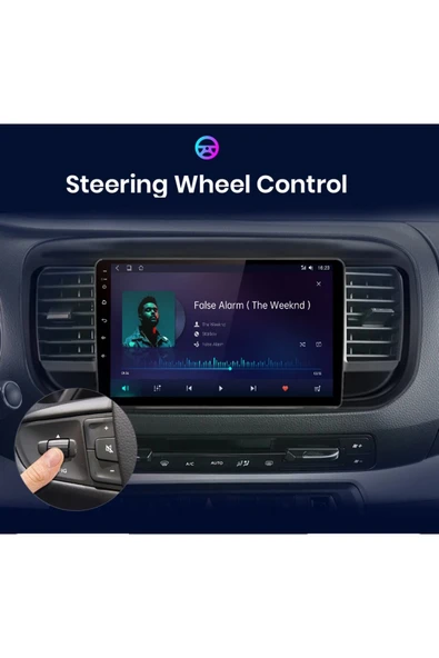 EXVOL CİTROEN JUMPY ANDROİD MULTİMEDYA CARPLAY 9 İNC HD IPS EKRAN 2/32GB KAMERA HEDİYELİ - Resim 8