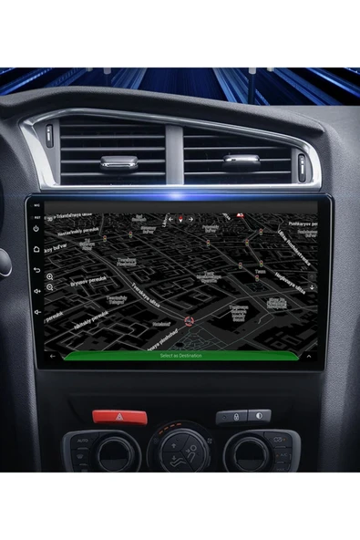 EXVOL Citroen C4 Android Multimedya 10 Inc Hd Ips Ekran 2gb Ram /32gb Kamera Hediyeli Carplayli - Resim 7